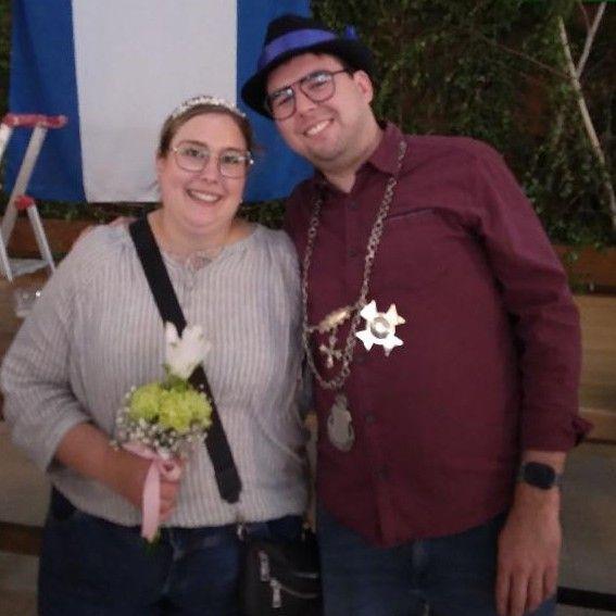 Königspaar 2025 Dominik Bunse und Ronja Hillebrand