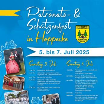 Schützen Hoppecke Plakat
