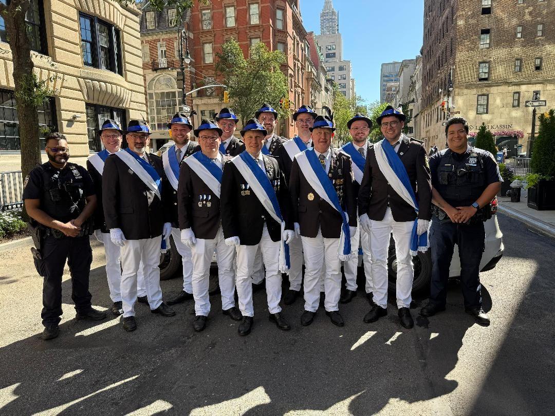 Gruppenfoto Polizisten